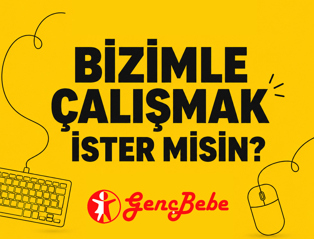Bizimle çalışmak ister misin? GençBebe kariyer bannerı
